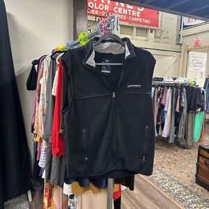 Ralph Lauren Polo Jeans co black fleece vest